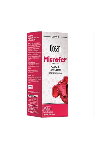 Ocean 250 Ml Microfer Liposomal Iron Liquid - Food Supplement