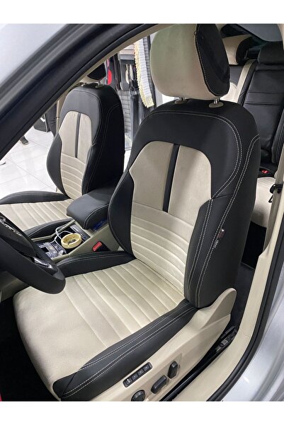 AKINCI سكودا سوبر بي 2015-2023 - مزيج جلدي بخياطة خاصة مع حزام متوسط وبنطال ضيق