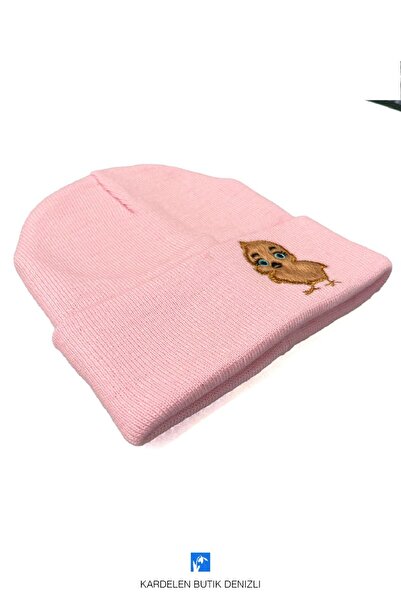Kardelen Butik Denizli Drăguț căciulă pentru copii brodate cu animale