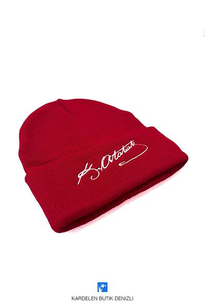 Kardelen Butik Denizli Knitted Beret for Women and Men