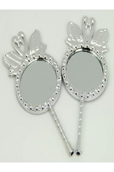 Kazanabil 25Lİ HEDİYELİK MİNİ SÜS AYNASI GÜMÜŞ