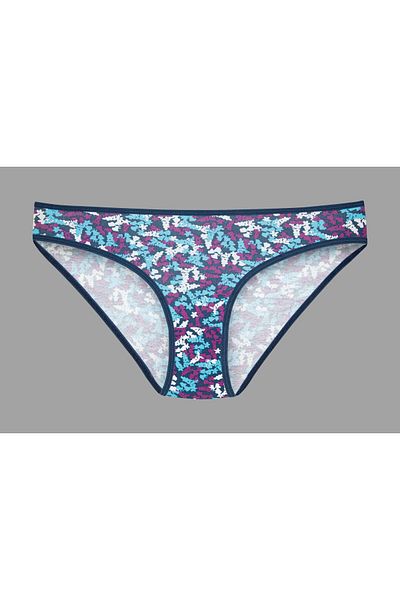 Ramior Set de 7 chiloți de bikini colorați My World pentru femei (culori mixte)