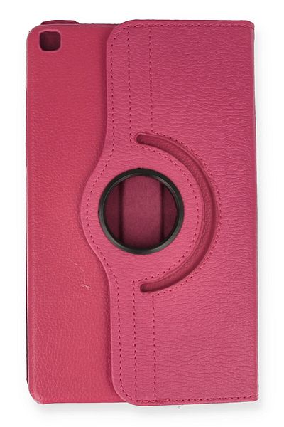 AQUA AKSESUAR Samsung Galaxy T290 Tab A 8 Compatible Case 360 Rotating Leather Protected Tablet Case - Pink