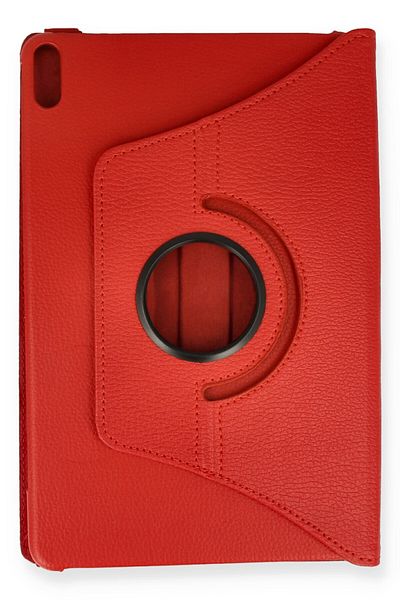 AQUA AKSESUAR Huawei Honor Pad 8 12 Compatible Case 360 Rotating Leather Protected Tablet Case - Red