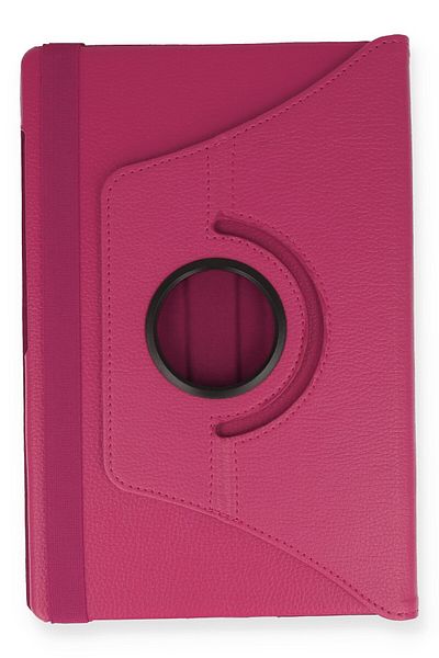 AQUA AKSESUAR Samsung Galaxy P610 Tab S6 Lite 10.4 Compatible Case 360 Rotating Leather Protected Tablet Case - Pink