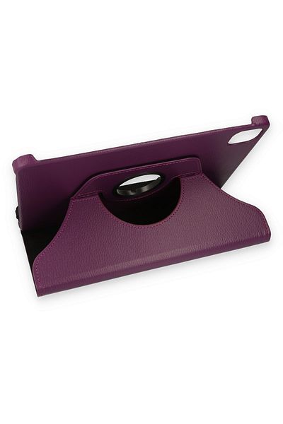 AQUA AKSESUAR Xiaomi Mi Pad 5 11 Compatible Case 360 Rotating Leather Protected Tablet Case - Plum