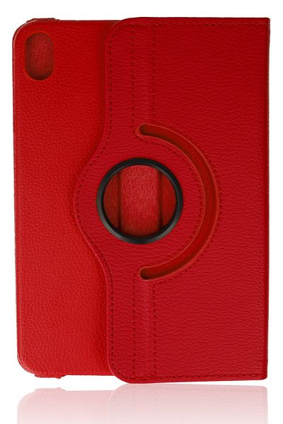 AQUA AKSESUAR iPad Mini 6 Compatible Case 360 Rotating Leather Protected Tablet Case - Red