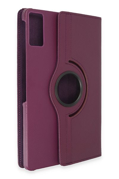 AQUA AKSESUAR Xiaomi Redmi Pad Compatible Case 360 Rotating Leather Protected Tablet Case - Plum