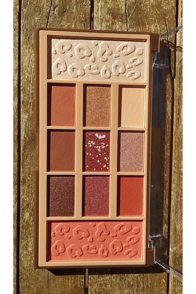 MONİCATİME AND 11-Piece Eyeshadow Palette - Blush and Illuminating Eyeshadow