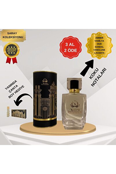 Nazen İstanbul Saray Koleksiyonu Amber Oud Sandal Vanilya Vancluse Lavanta Pr...