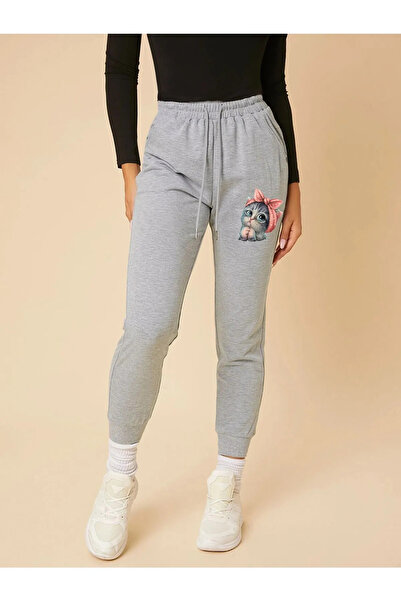 Modern Moda KOPYA - Γυναικεία χαριτωμένα φούτερ με στάμπα γάτας