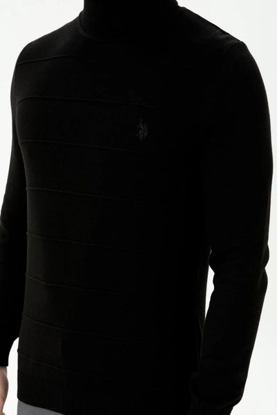 U.S. Polo Assn. Men's Black Sweater