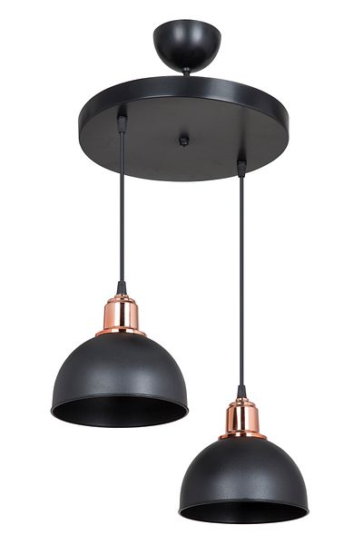 AG LightDesign Black Pendant Chandelier Bedroom Living Room Kitchen Hallway Lamp