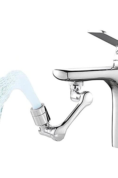 Soillium 1080 Derece Dönebilen 4 Filtreli Musluk Başlığı Evrensel Su Tasarruf...
