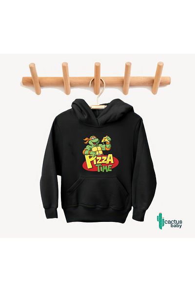 CACTUS COLLECTION Детски суитшърт CACTUS BABY PIZZA TIME DESIGN