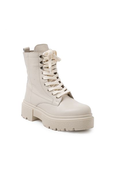 John May Women's Boots RD-5686 John May FLOATER BEIGE