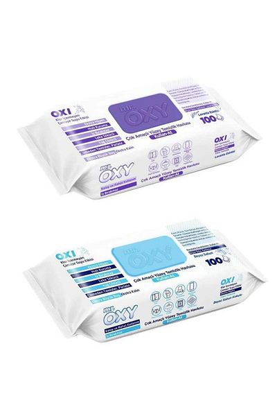 Oxy Mr. Oxy Multi-Purpose Surface Cleaning Towel Lavender, Soap Scented Set of 2
