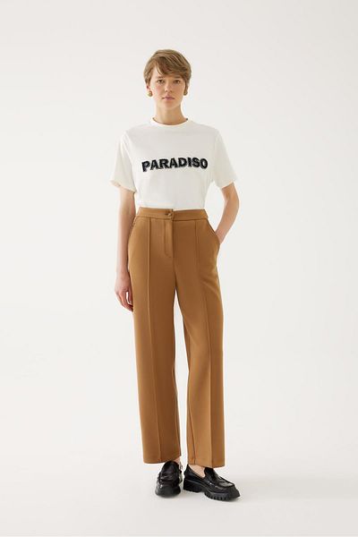 Exquise Palazzo Knitted Trousers
