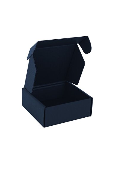 Milim Matbaa 11x11x4,5 Cm 10 Adet Lacivert Kargo Kutusu