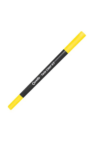 Modellino Caretta Twin Liner 65 Double Tip 0.4mm - 1mm Japanese Tip Fineliner Felted Pen - Color Selected 1 Piece