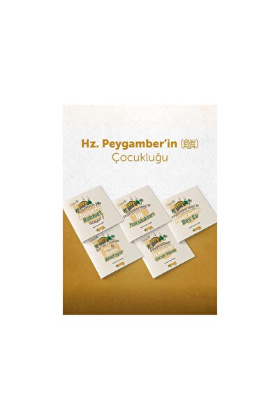 Siyer Yayınları Peygamber Efendimiz(sas) Çocukluğu (5 kitap)