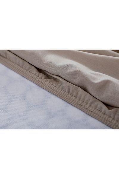 Doqu Home Colorful Fitted Sheet Double - Beige