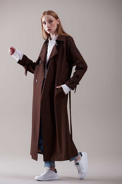Heggo Power Trench Coat