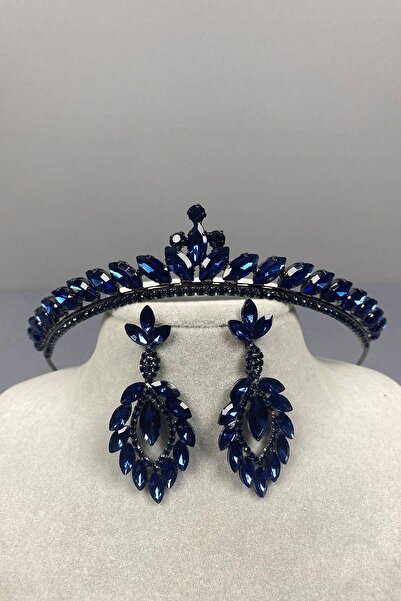 FdayAksesuar Cele mai frumoase mirese au set de coroană de mireasă și cercei ...