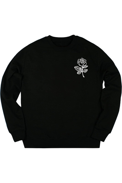 ZEMLİYA Hanorac unisex Vonix cu imprimeu floral negru gri