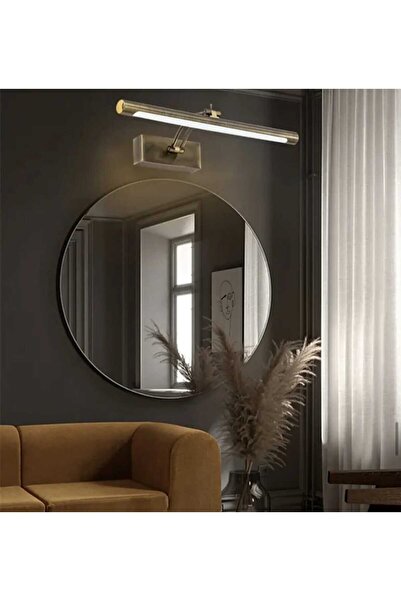 Viesteknoloji KROM KASA BEYAZ IŞIK FLÜT APLİK AYNA ÜSTÜ TABLO ÜSTÜ DEKORATİF ...