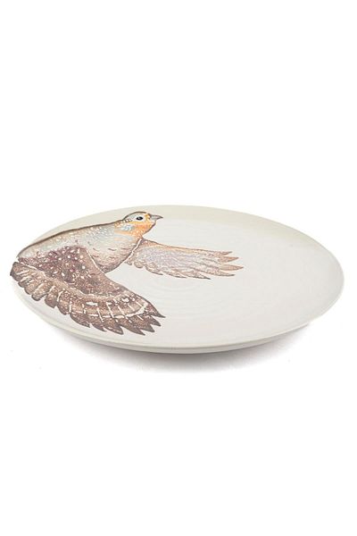 Mikasa Moor Amorphous Orange Ceramic Plate 29cm