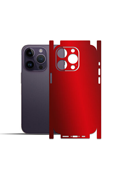 Ipg iPhone 14 Pro Max ile uyumlu Arka ve Yanlar için IPG Tam Koruma Dekoratif...