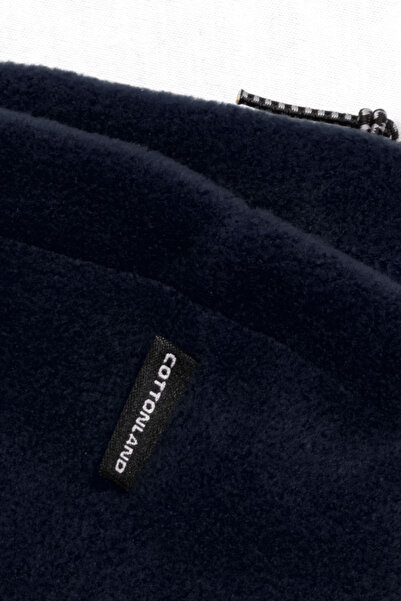 Cottonland Unisex Igloo Thick Polar Fleece Neck Collar Navy Blue