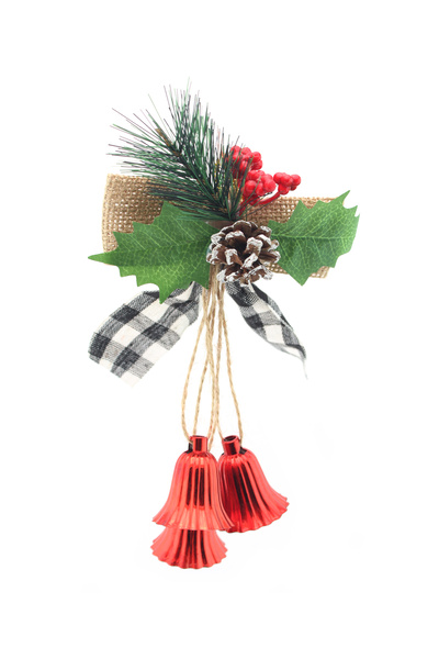 Lora Wedding Ready-made Christmas Ornament with 22cm Natural Cones, Shiny Pla...