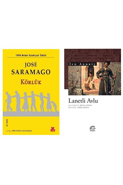 Kırmızı Kedi Yayınları Körlük - Jose Saramago - Lanetli Avlu - İvo Andriç