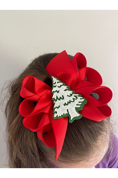 Stil Tasarım Toka Red Buckle with Pine Tree