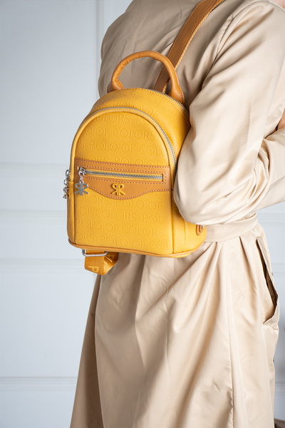 YOGII Anton Model Kadın Sırt Çantası Su Geçirmez Suni Deri Günlük Çanta