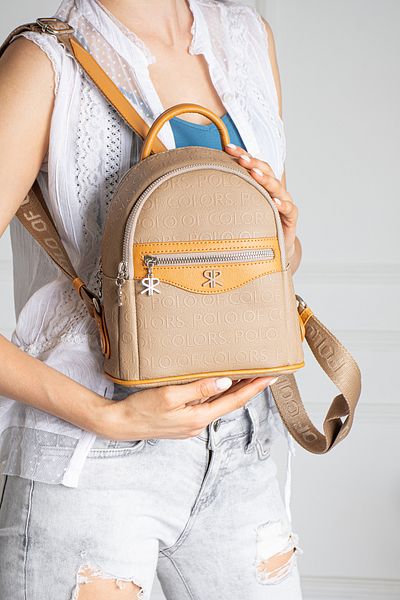 YOGII Γυναικείο σακίδιο πλάτης Anton Model Αδιάβροχη τσάντα από συνθετικό δέρμα