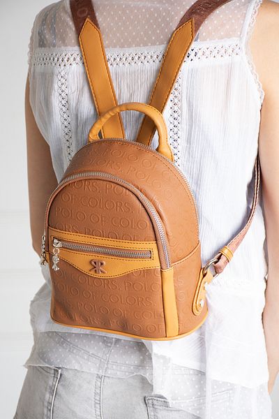 YOGII Γυναικείο σακίδιο πλάτης Anton Model Αδιάβροχη τσάντα από συνθετικό δέρμα