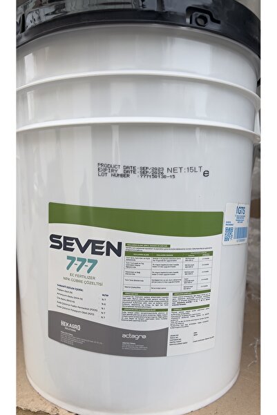 Hekagro Solutions Hekagro Seven 7-7-7 Sıvı Gübre 15 lt