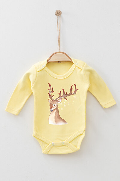 ADABEBEK بدلة أطفال بأكمام طويلة مصنوعة من القطن بنسبة 100% لرأس السنة الجديد...