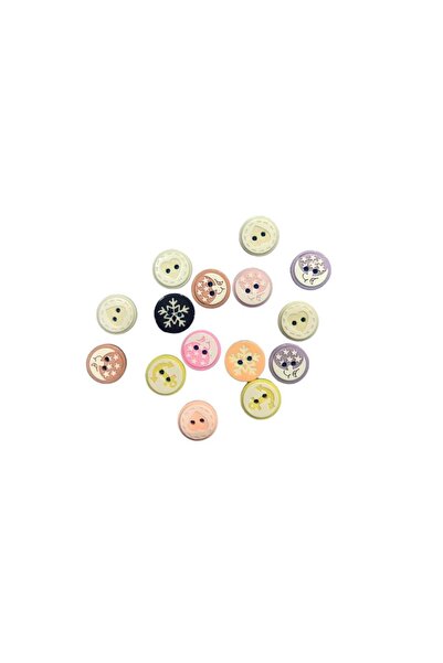 Aslı İplik Bebek düğmesi 50 adet