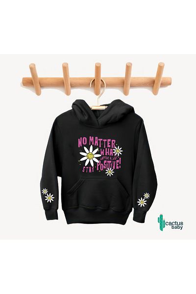 CACTUS COLLECTION ДЕТСКИ СУИТШЪРТ С ДИЗАЙН CACTUS BABY DAISY