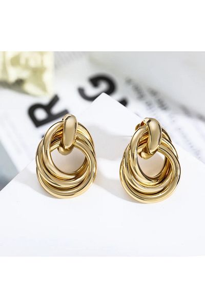 CHARMLUCKY Steel Earrings