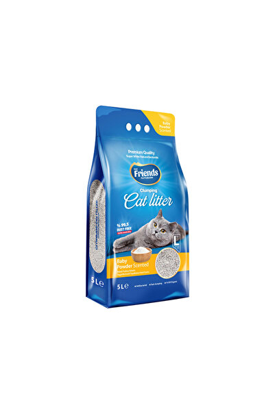 Friends BEBEK PUDRALI KEDI KUMU 5 LITRE