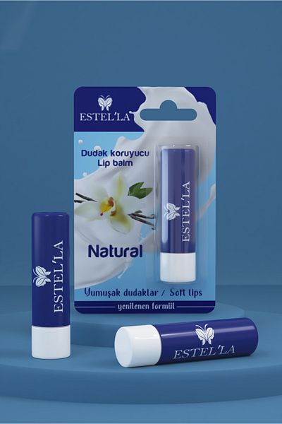 Estella Intensive Care Cream for Dry and Chapped Lips, Protection and Repair, Moisturizing Natural Lip