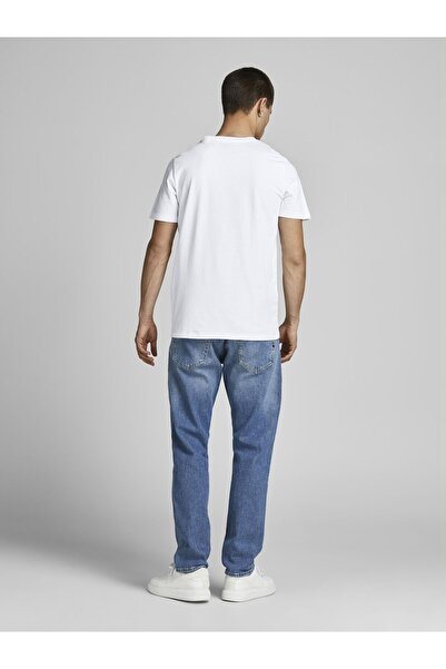 Jack & Jones T-Shirt 5er-Pack Einfarbig Rundhals T-Shirt