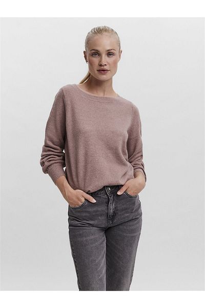 Vero Moda Strickpullover VMBRILLIANT LS KAYIK YAKA BLUZ GA NOOS
