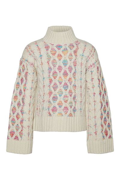 Vero Moda Girl Strickpullover VMDANERYS LS HIGHNECK PULLOVER GIRL