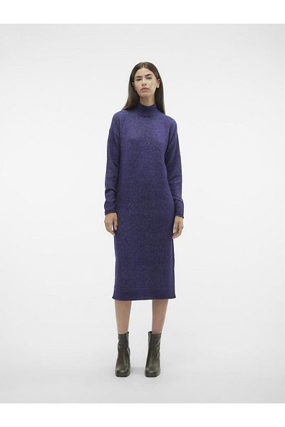 Vero Moda Strickkleid VMKADEN LS YÜKSEK YAKA DALGA ELBİSE GA BF